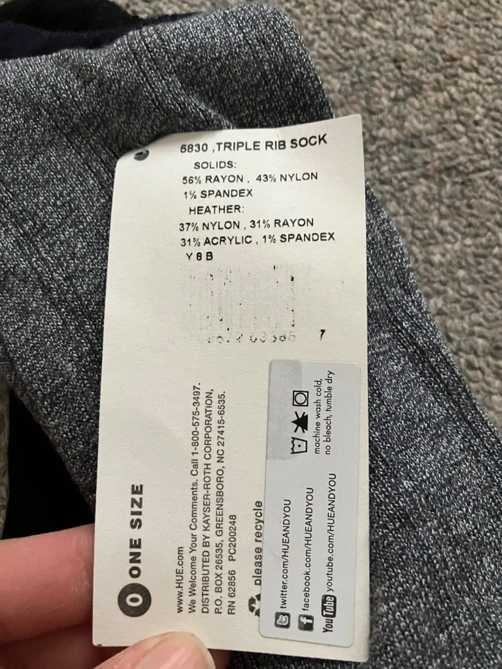 NWT Hue Women’s Socks 3-Pack